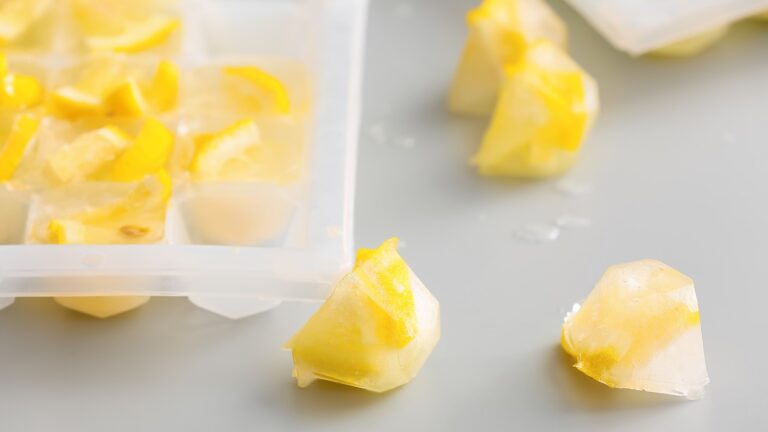 drain hacks in Vista - citrus ice cubes
